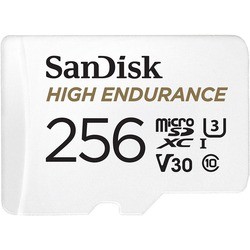Карта памяти SanDisk High Endurance microSDXC U3 256Gb