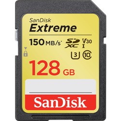 Карта памяти SanDisk Extreme SDXC Class 10 UHS-I U3 150MB/s 128Gb