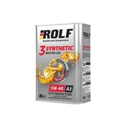 Моторное масло Rolf 3-Synthetic 5W-30 4L