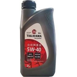 Моторное масло TAKAYAMA 5W-40 SN/CF 1L