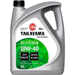 Моторное масло TAKAYAMA 10W-40 SN/CF 4L