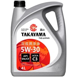 Моторное масло TAKAYAMA 5W-30 SN/CF 4L