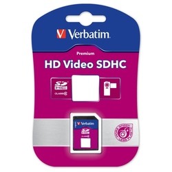 Карта памяти Verbatim HD Video SDHC 16Gb