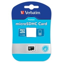 Карты памяти Verbatim microSDHC Class 6 8Gb