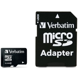 Карта памяти Verbatim microSDHC Class 4