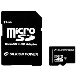 Карта памяти Silicon Power microSDHC Class 2 4Gb