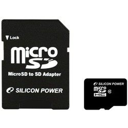 Карта памяти Silicon Power microSDHC Class 10 16Gb