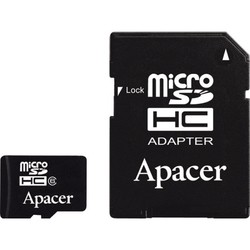 Карты памяти Apacer microSDHC Class 6 4Gb