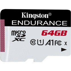 Карта памяти Kingston High-Endurance microSDXC 64Gb