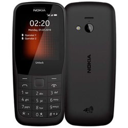 Мобильный телефон Nokia 220 4G Dual sim (черный)