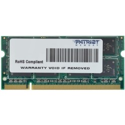 Оперативная память Patriot Signature SO-DIMM DDR3 1x2Gb