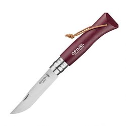 Нож / мультитул OPINEL 8 Bushwhacker (бордовый)