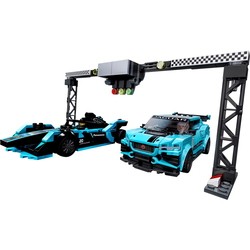 Конструктор Lego Formula E Panasonic Jaguar Racing GEN2 Car and Jaguar I-PACE eTROPHY 76898