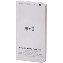Powerbank аккумулятор ELARI MagnetPower 7800 (белый)