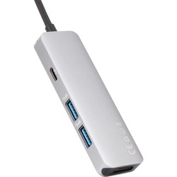Картридер/USB-хаб VCOM CU429M