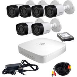 Комплект видеонаблюдения Dahua KIT-HDCVI-6W/HDD1000