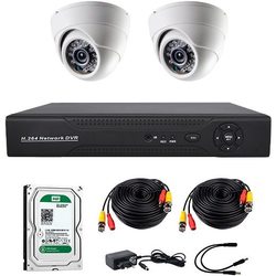 Комплект видеонаблюдения CoVi Security AHD-2D Kit/HDD500