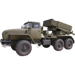 Сборная модель Zvezda Russian Truck-Mounted Multiple Rocket Launcher Grad BM-21 (1:35)