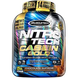 Протеин MuscleTech Nitro Tech Casein Gold 2.27 kg