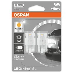 Автолампа Osram LEDriving SL WY21/5W 7716YE-02B