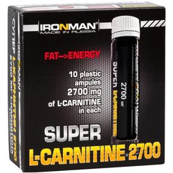 Сжигатель жира Ironman Super L-Carnitine 2700 10x25 ml