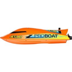 Радиоуправляемый катер PRO BOAT Jet Jam 12 Pool Racer (оранжевый)