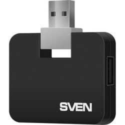 Картридер/USB-хаб Sven HB-677