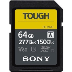 Карта памяти Sony SDXC SF-M Tough Series UHS-II