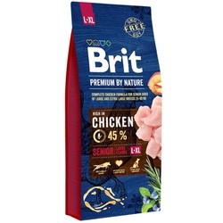 Корм для собак Brit Premium Senior L+XL 15 kg