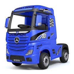 Детский электромобиль Barty Mercedes-Benz Actros HL358 (синий)