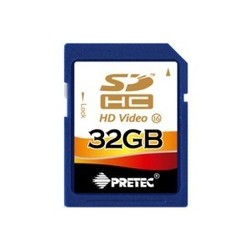 Карты памяти Pretec SDHC Class 16 32Gb