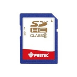 Карты памяти Pretec SDHC Class 6 4Gb