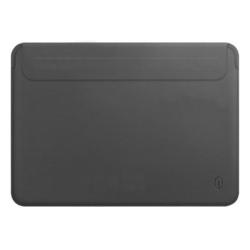 Сумка для ноутбуков WiWU Skin Pro 2 Leather for MacBook Pro 15 (серый)