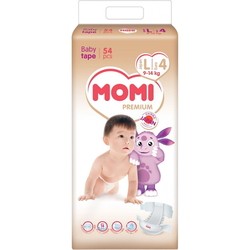 Подгузники Momi Premium Diapers L / 54 pcs
