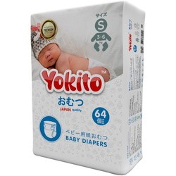 Подгузники Yokito Diapers S / 64 pcs