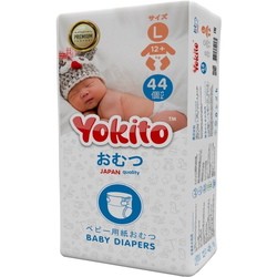 Подгузники Yokito Diapers L / 44 pcs