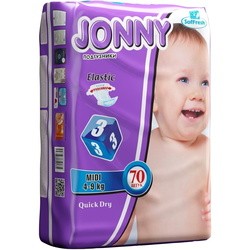 Подгузники Jonny Diapers 3 / 70 pcs
