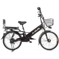 Велосипед Eltreco e-Alfa GL (черный)