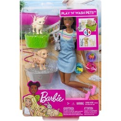 Кукла Barbie Play and Wash Pets FXH12