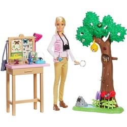 Кукла Barbie Entomologist Doll and Playset GDM49
