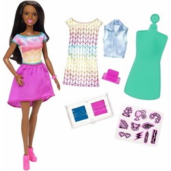 Кукла Barbie Crayola Color Stamp Fashion FRP06
