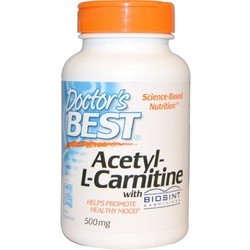 Сжигатель жира Doctors Best Acetyl-L-Carnitine 500 mg 120 cap