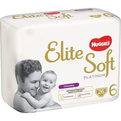 Подгузники Huggies Elite Soft Platinum 6 / 26 pcs