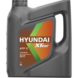 Трансмиссионное масло Hyundai XTeer ATF 3 4L