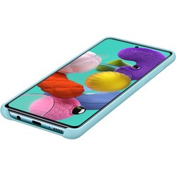 Чехол Samsung Silicone Cover for Galaxy A51 (красный)