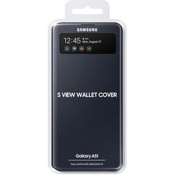 Чехол Samsung S View Wallet Cover for Galaxy A51 (белый)