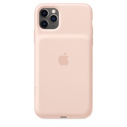 Чехол Apple Smart Battery Case for iPhone 11 Pro Max (розовый)