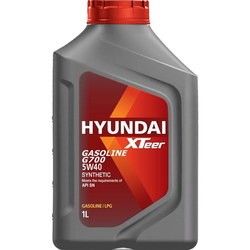Моторное масло Hyundai XTeer Gasoline G700 5W-40 1L