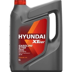 Моторное масло Hyundai XTeer Gasoline G700 5W-40 6L