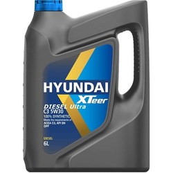 Моторное масло Hyundai XTeer Diesel Ultra C3 5W-30 6L